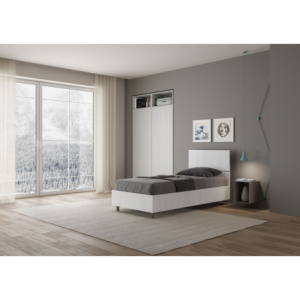 Zoom Letto Singolo 80x190 cm testata dritta Demas