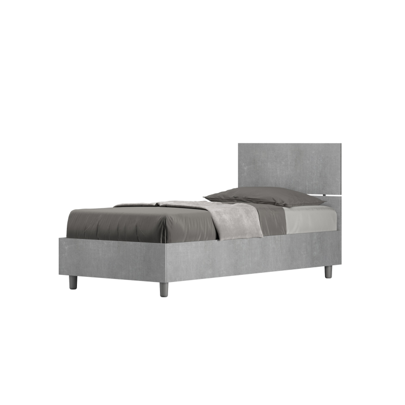 Letto Singolo 80x190 cm testata dritta Demas