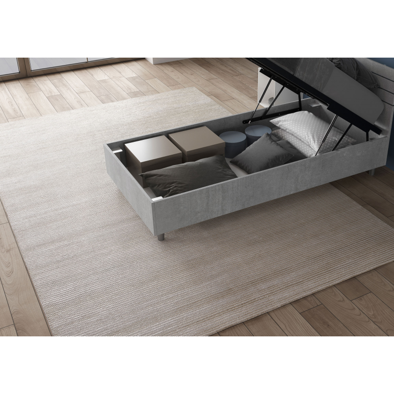 Letto Singolo 80x190 cm testata dritta Demas