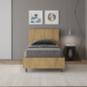 Letto Singolo 80x190 cm testata inclinata Demas