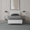 Letto Singolo 80x200 cm testata inclinata con doghe Ankel