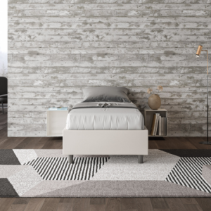 Zoom Letto Sommier imbottito Singolo 80x190 cm Azelia
