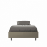 Letto Sommier imbottito 1 piazza e mezza 120x190 cm Azelia