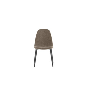 Zoom Set di 4 Sedie in similpelle Brigitte 44cm X 50cm H 84cm Stones