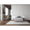 Letto Sommier imbottito 1 piazza e mezza 120x190 cm Azelia