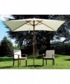 Ombrellone palo centrale Timbers Made in Italy - 200 x 300 cm