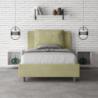 Letto imbottito 1 piazza e mezza 120x190 cm Antea