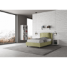 Letto imbottito 1 piazza e mezza 120x190 cm Antea
