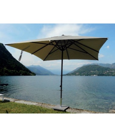 Zoom Ombrellone palo centrale Kronos Te Made in Italy - 300 x 300 cm