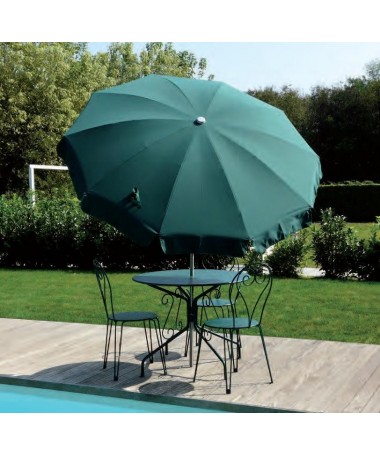 Ombrellone palo centrale Inox Made in Italy - diametro 200 cm