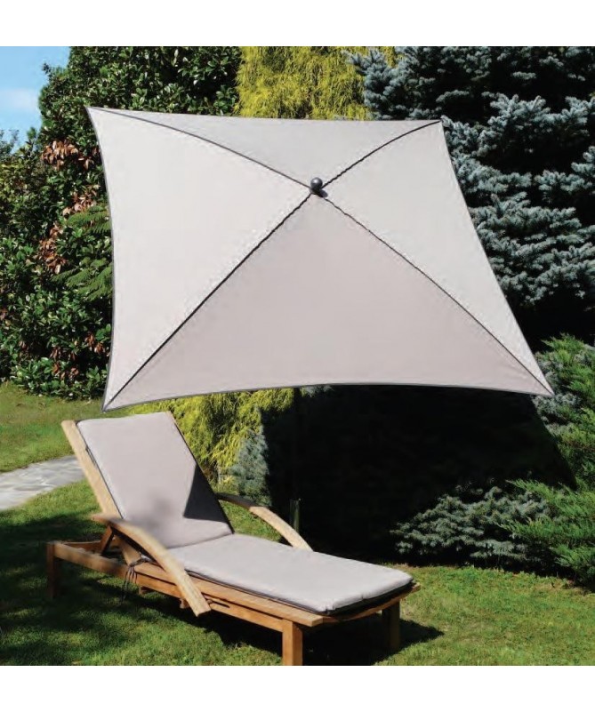 Ombrellone palo centrale Border Made in Italy - 200 x 200 cm