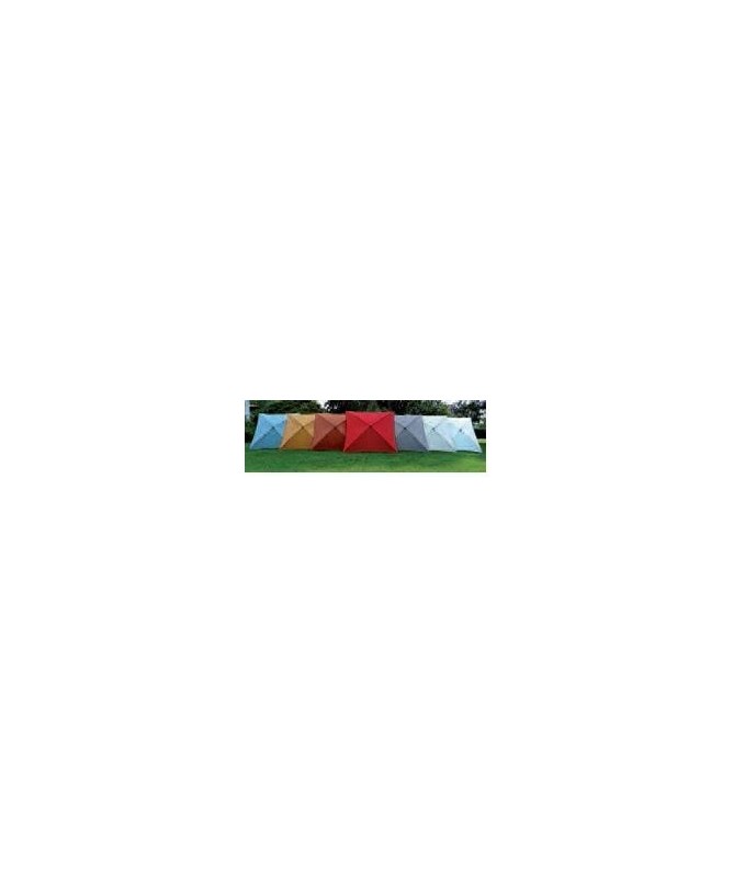 Ombrellone palo centrale Border Made in Italy - 200 x 200 cm