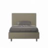 Letto imbottito 1 piazza e mezza 120x190 cm Focus