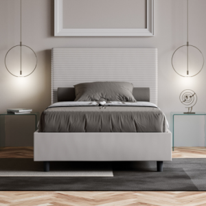 Zoom Letto imbottito 1 piazza e mezza 120x200 cm Focus