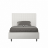 Letto imbottito 1 piazza e mezza 120x190 cm Sunny