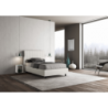 Letto imbottito 1 piazza e mezza 120x190 cm Sunny
