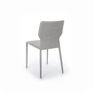 Zoom Set di 2 Sedie in similcuoio Kim 56cm X 44cm H 86.5cm Stones