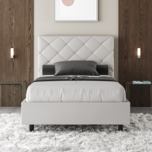 Zoom Letto imbottito 1 piazza e mezza 120x190 cm Priya