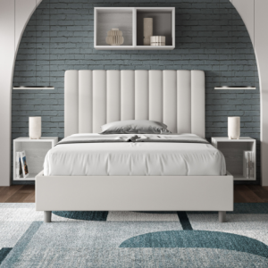 Zoom Letto imbottito 1 piazza e mezza 120x190 cm Agueda