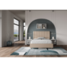 Letto imbottito 1 piazza e mezza 120x190 cm Agueda
