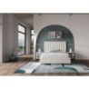 Letto imbottito 1 piazza e mezza 120x190 cm Agueda