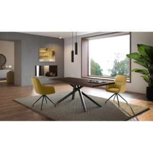 Tavolo Fisso 200 x 76 H cm Spike 100cm X 200cm H 76cm Stones