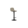 Set di 2 Sgabelli in microfibra Teo 39cm X 45cm H 86/102cm Stones