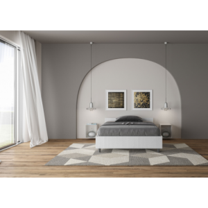 Zoom Letto 1 piazza e mezza 120x190 cm Nuamo