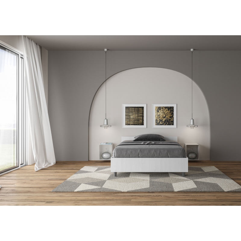 Letto 1 piazza e mezza 120x190 cm Nuamo
