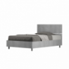 Letto 1 piazza e mezza 120x190 cm testata dritta Demas
