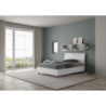 Letto 1 piazza e mezza 120x190 cm testata inclinata Demas