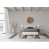 Letto 1 piazza e mezza 120x190 cm testata dritta con doghe Ankel