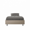 Letto Sommier imbottito Matrimoniale francese 140x190 cm Azelia