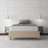 Letto Sommier imbottito Matrimoniale francese 140x190 cm Azelia