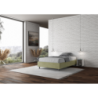 Letto Sommier imbottito Matrimoniale francese 140x190 cm Azelia