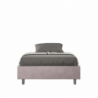 Letto Sommier imbottito Matrimoniale francese 140x190 cm Azelia