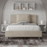 Letto imbottito Matrimoniale francese 140x190 cm Antea