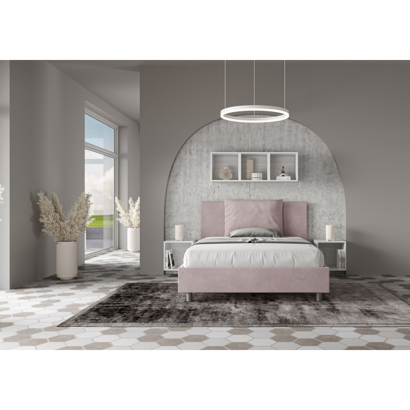 Letto imbottito Matrimoniale francese 140x210 cm Antea