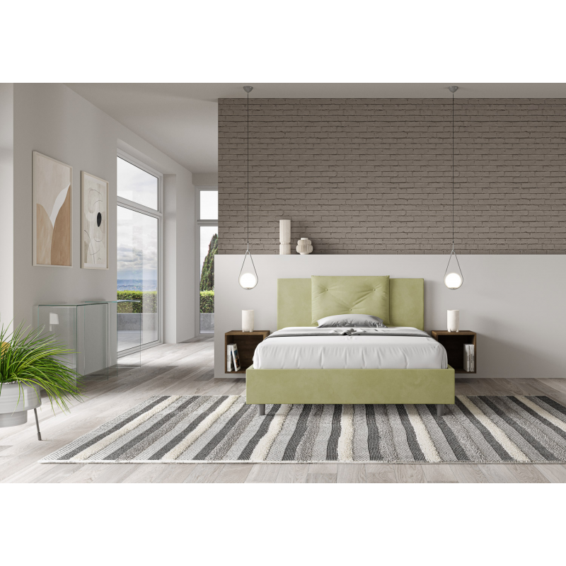Letto imbottito Matrimoniale francese 140x190 cm Appia