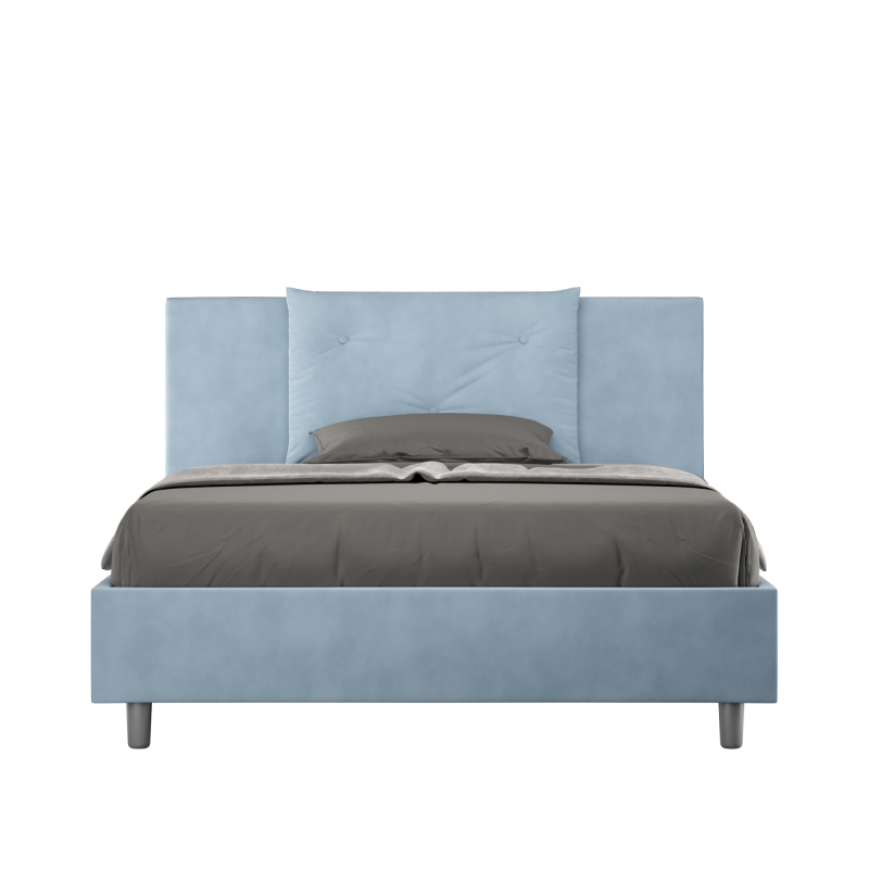 Letto imbottito Matrimoniale francese 140x190 cm Appia