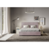 Letto imbottito Matrimoniale francese 140x190 cm Mika