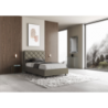 Letto imbottito Matrimoniale francese 140x190 cm Priya