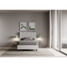 Letto imbottito Matrimoniale francese 140x190 cm Goya