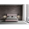 Letto imbottito Matrimoniale francese 140x190 cm Agueda