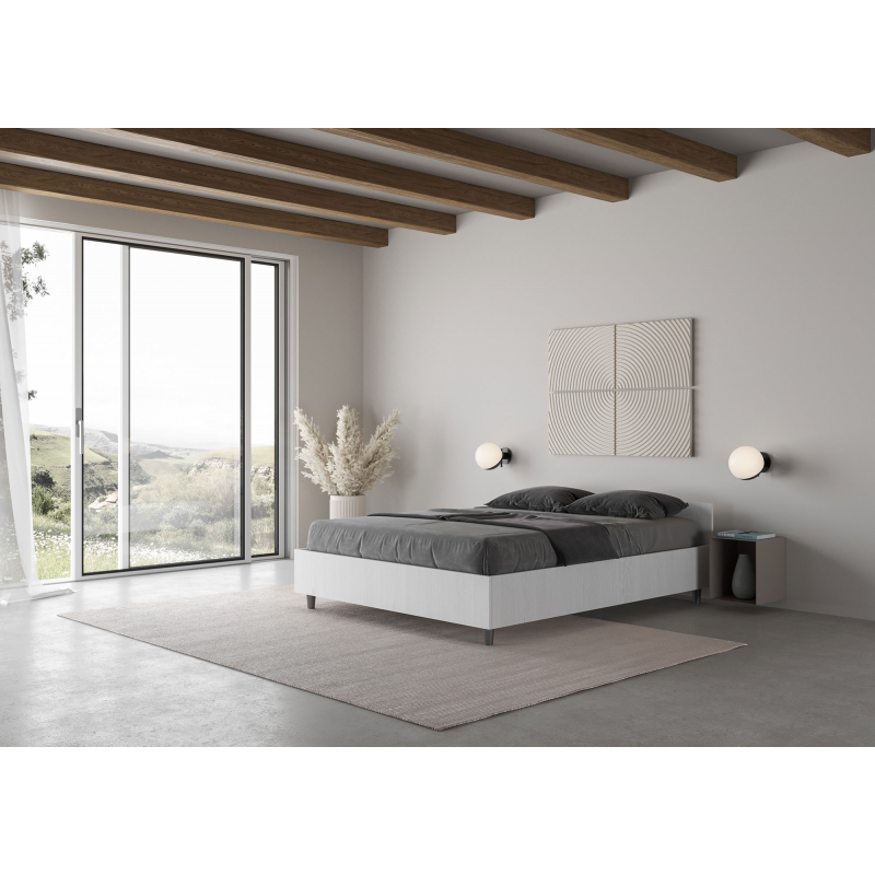 Letto Matrimoniale francese 140x190 cm Nuamo