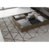 Letto Matrimoniale francese 140x190 cm testata dritta Demas