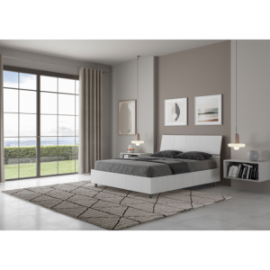 Zoom Letto Matrimoniale francese 140x190 cm testata inclinata Demas