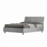 Letto Matrimoniale francese 140x190 cm testata inclinata Demas