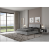 Letto Matrimoniale francese 140x190 cm testata inclinata Demas