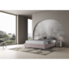 Letto Sommier imbottito Matrimoniale 160x190 cm Azelia